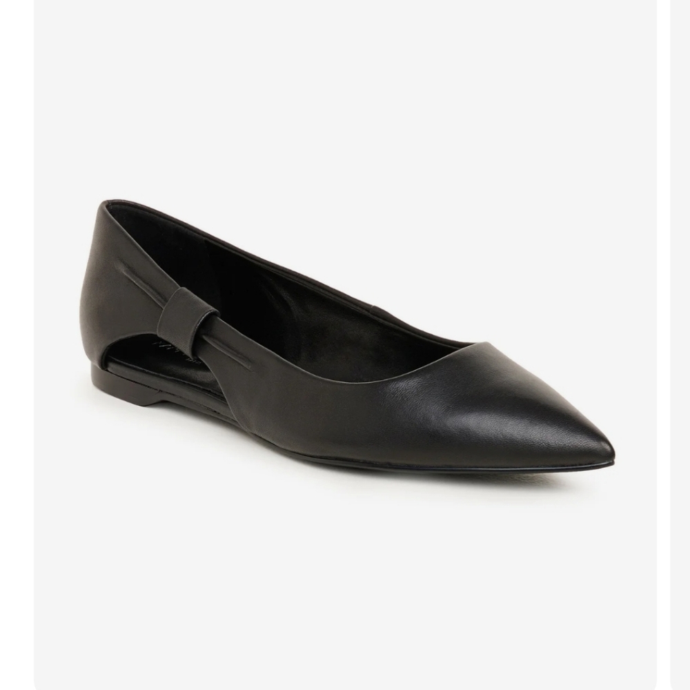 Nwt Karl Lagerfied Marie Cut Out Flats
